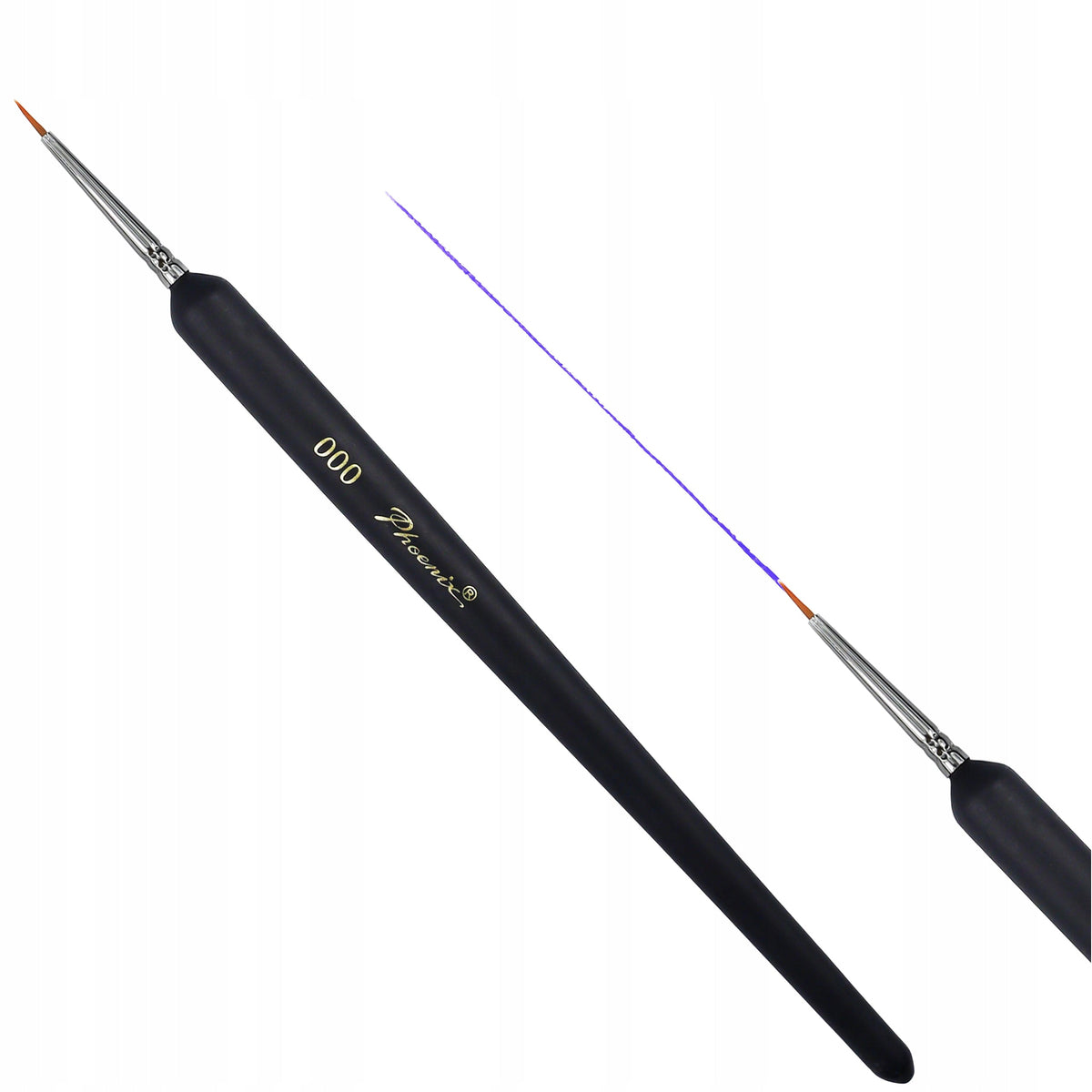 Okrúhlý štětec Phoenix 2305, syntetické štětiny, velikost 00 až 6 – 000#