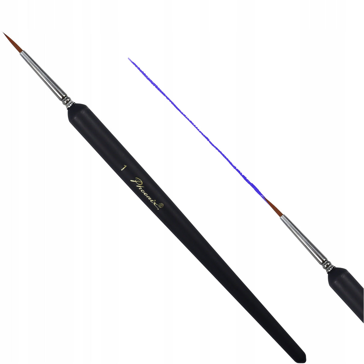 Okrúhlý štětec Phoenix 2305, syntetické štětiny, velikost 00 až 6 – 1#