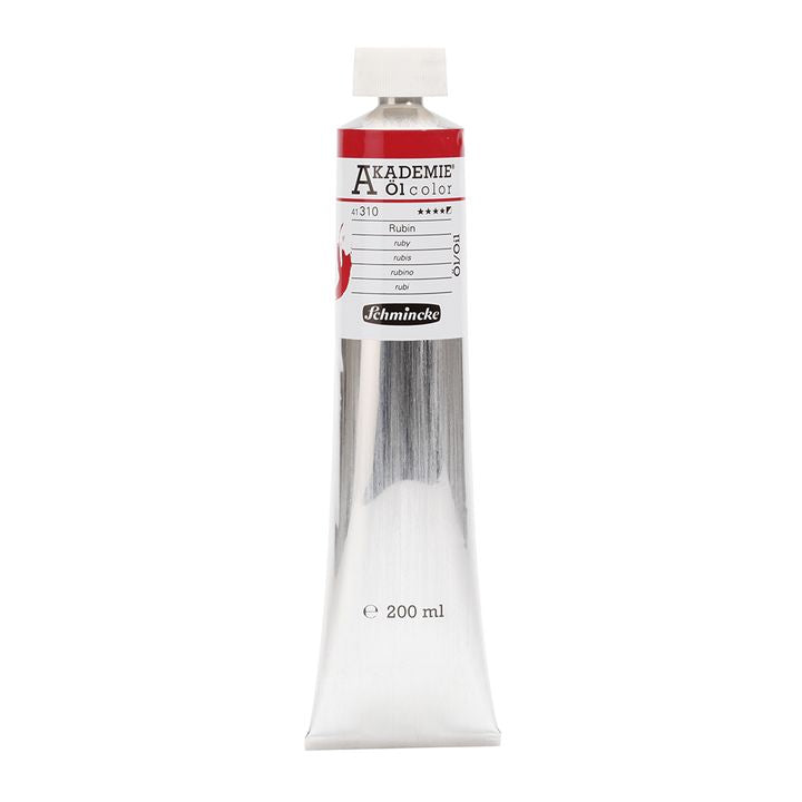Olejové barvy Schmincke AKADEMIE 200 ml - rubínová