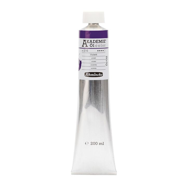 Olejové barvy Schmincke AKADEMIE 200 ml - fialová