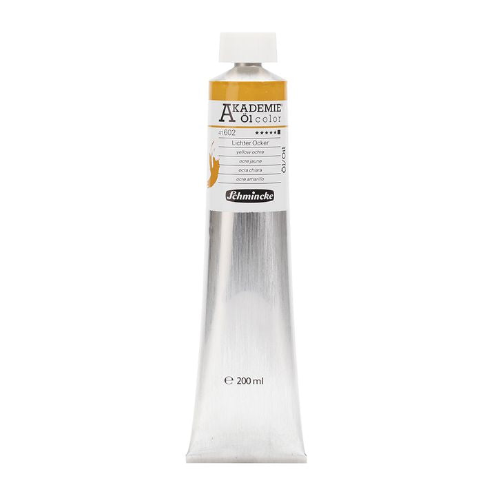 Olejové barvy Schmincke AKADEMIE 200 ml - žlutý okr