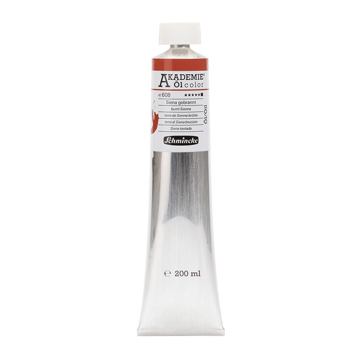 Olejové barvy Schmincke AKADEMIE 200 ml - siena pálená