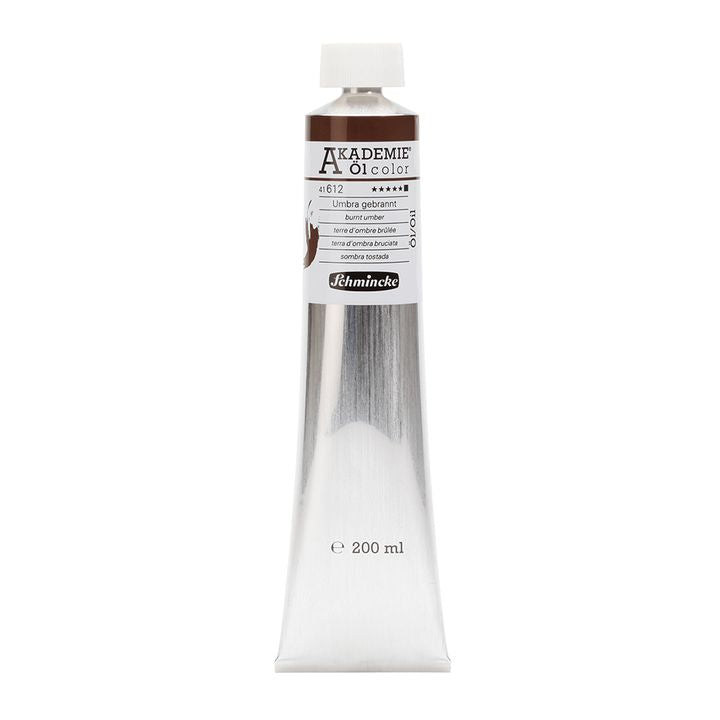 Olejové barvy Schmincke AKADEMIE 200 ml - umbra pálená