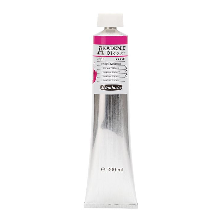 Olejové barvy Schmincke AKADEMIE 200 ml – 314 primárna purpurová