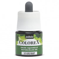 Pebeo Colorex tekutý akvarel 45 ml – Mechově zelená