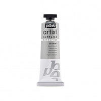 Pebeo Artist akrylová barva 37 ml – Stříbrná