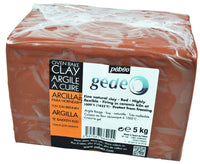 Pebeo Gédéo hrnčířská hlína 5 kg červená – 5 kg červená