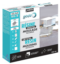 Křišťálová epoxidová pryskyřice Pebeo Gédéo Crystal Resin 150 ml čirá