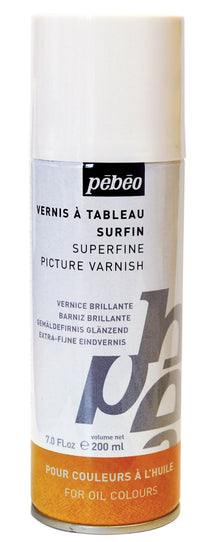 Pebeo lesklý lak na olejomalbu ve spreji 200 ml