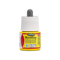 Mramorovací barva Pebeo Marbling 45 ml – Citronově žlutá