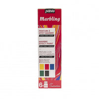 Pebeo Marbling sada mramorovacích barev 6 x 20 ml