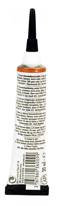Pebeo Porcelaine 150 reliéfní kontura na porcelán 20 ml