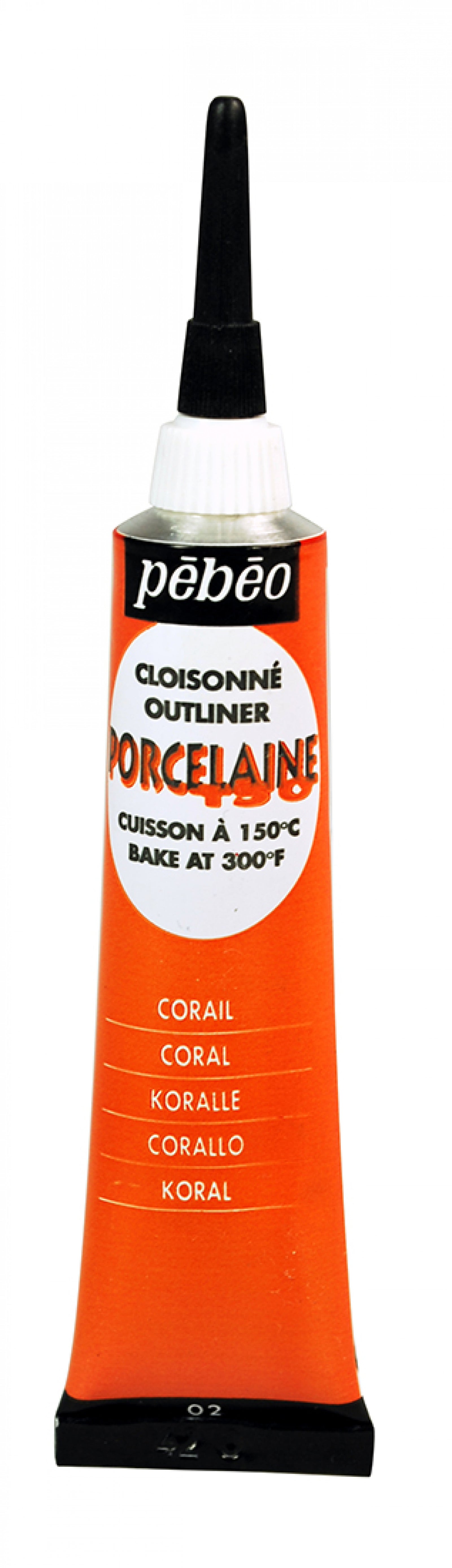 Pebeo Porcelaine 150 reliéfní kontura na porcelán 20 ml