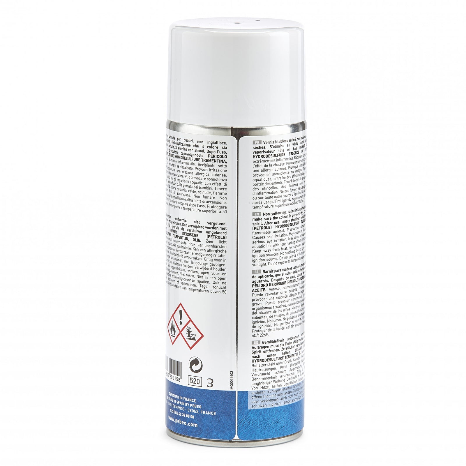 Pebeo saténový lak ve spreji 400 ml