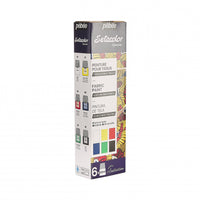 Pebeo Setacolor sada krycích barev na textil 6 x 20 ml