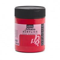 Pebeo Studio akrylová barva 500 ml – Kadmiová červená imitace
