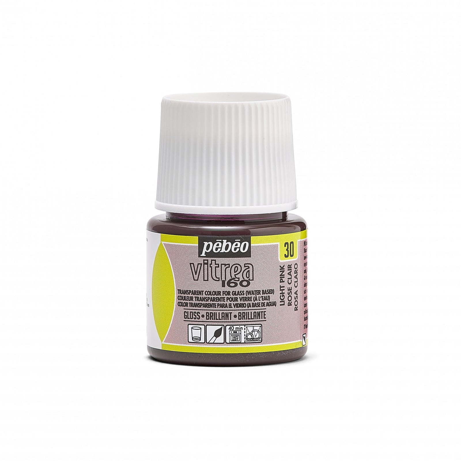 Vitrážová barva na sklo Pebeo Vitrea 160 lesklá 45 ml