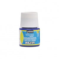 Pebeo Vitrea 160 vitrážová barva na sklo 45 ml – Azurová