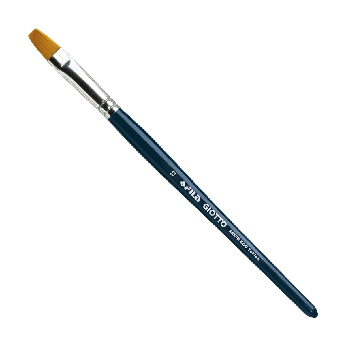Plochý syntetický štětec GIOTTO Série 600 Taklon – č. 12