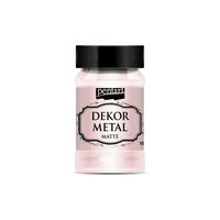 Dekorační barva Pentart 100 ml metalická matná – rose gold