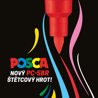 Posca popisovač PC-5BR, 1 – 4 mm, korálově růžová (66)