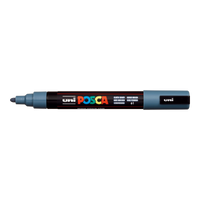 Posca popisovač PC-5M, 1,8 – 2,5 mm, břidlicová