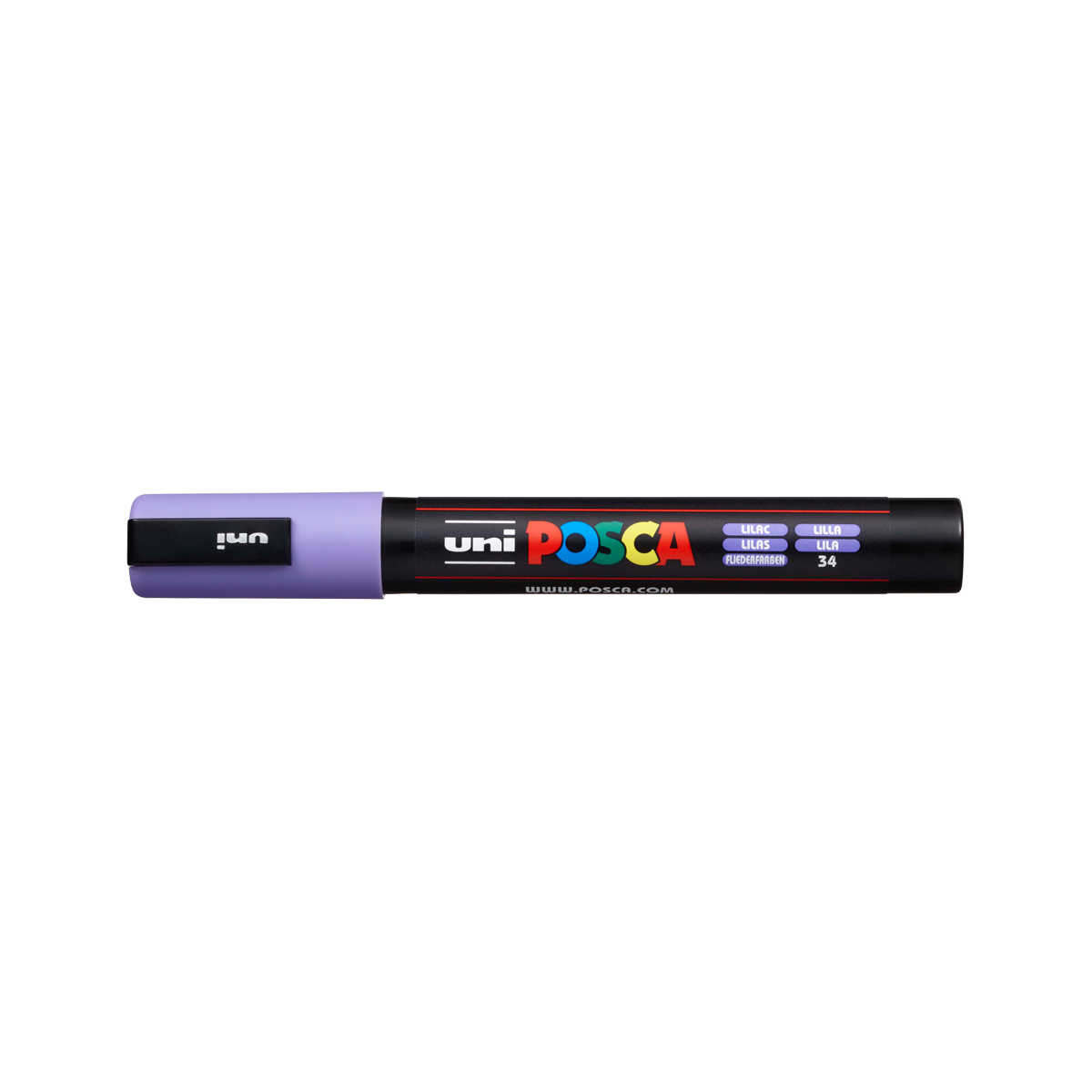 Posca popisovač PC-5M, 1,8 – 2,5 mm, lila (34)