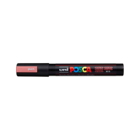 Posca popisovač PC-5M, 1,8 – 2,5 mm, metalická červená (M15)