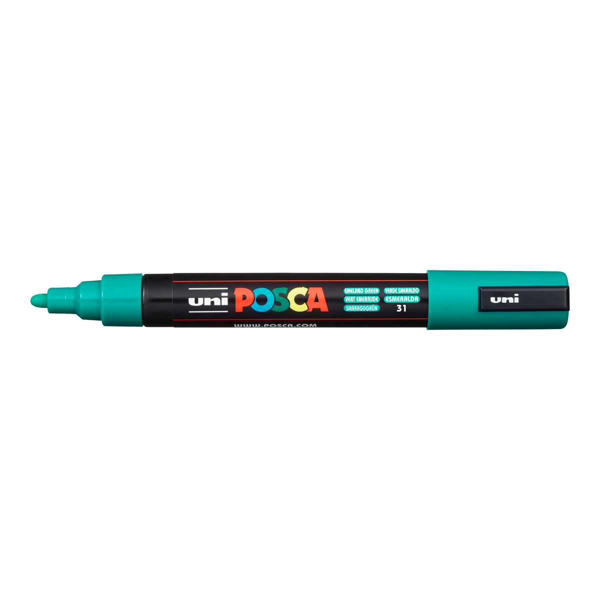 Posca popisovač PC-5M, 1,8 – 2,5 mm, smaragdová (31)