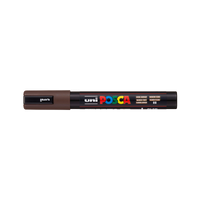 Posca popisovač PC-5M, 1,8 – 2,5 mm, tmavě hnědá (22)