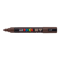 Posca popisovač PC-5M, 1,8 – 2,5 mm, tmavě hnědá (22)