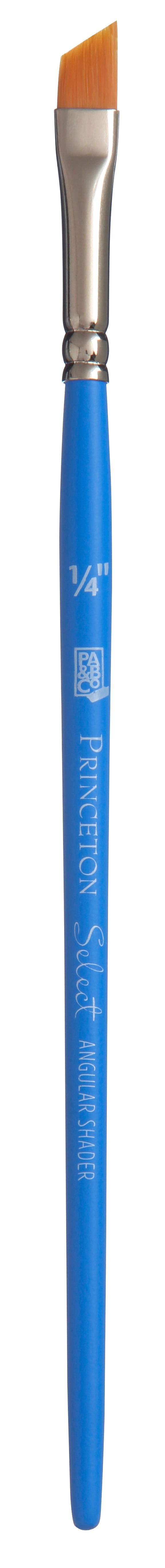 Šikmý syntetický umělecký štětec PRINCETON Select s krátkou násadkou