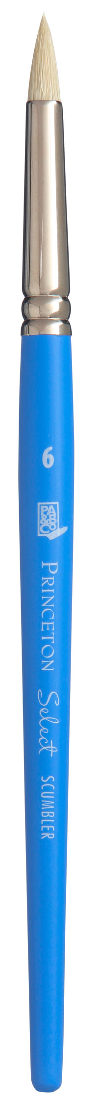 Kulatý umělecký štětec PRINCETON Select Round Scumbler s přírodními štětinami – 6