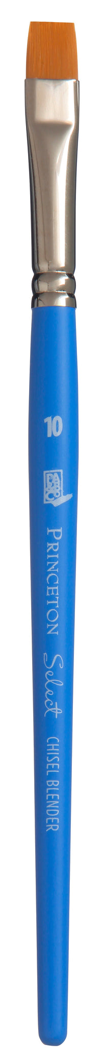 Plochý umělecký štětec PRINCETON Select Chisel Blender s krátkou násadkou – 10