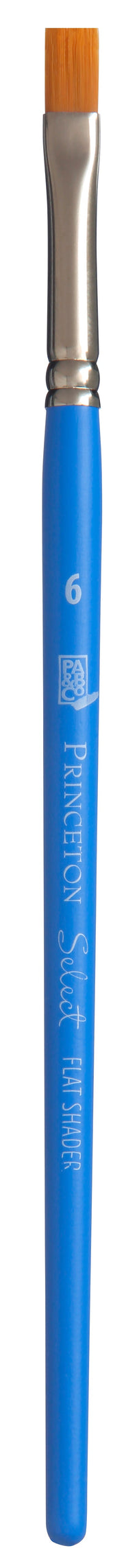 Univerzální plochý syntetický štětec PRINCETON Select s krátkou násadou – 6