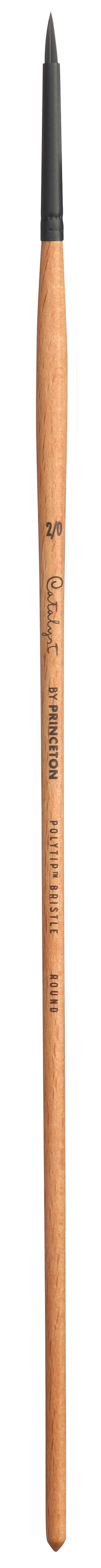 Kulatý štětec PRINCETON Catalyst Polytip s dlouhou násadkou – 2/0