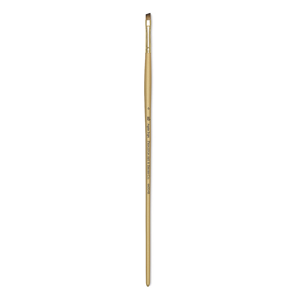 Štětec PRINCETON Imperial Angle Bright s dlouhou násadkou