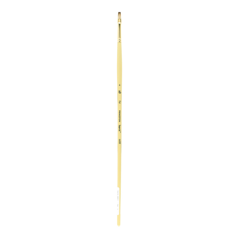 Plochý štětec na olej PRINCETON Imperial Synthetic Mongoose s dlouhou násadou – 4