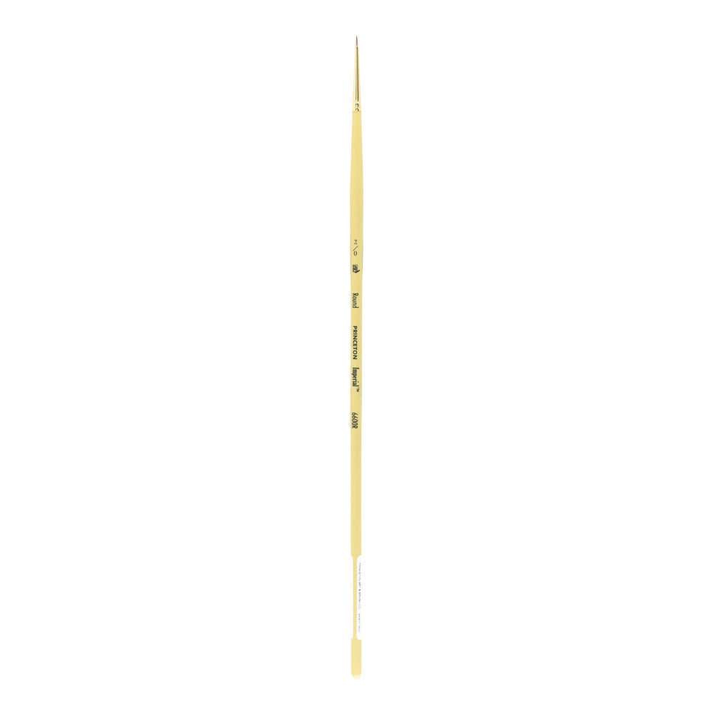 Olejový štětec PRINCETON Imperial Round syntetický mongoose s dlouhou násadkou – 2/0