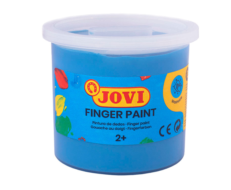 Prstová barva JOVI 125 ml | různé odstíny – modrá