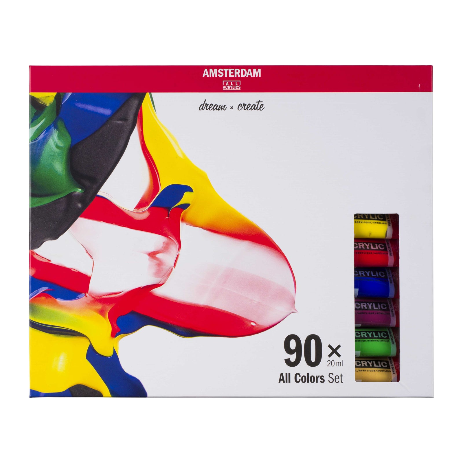 ROYAL TALENS Amsterdam sada akrylových barev All Colors 90 x 20 ml