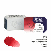 Akvarelové barvy Rosa Gallery pánvička 2.5 ml – Pyrrole Red panvička