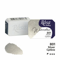Akvarelové barvy Rosa Gallery pánvička 2.5 ml – Silver panvička