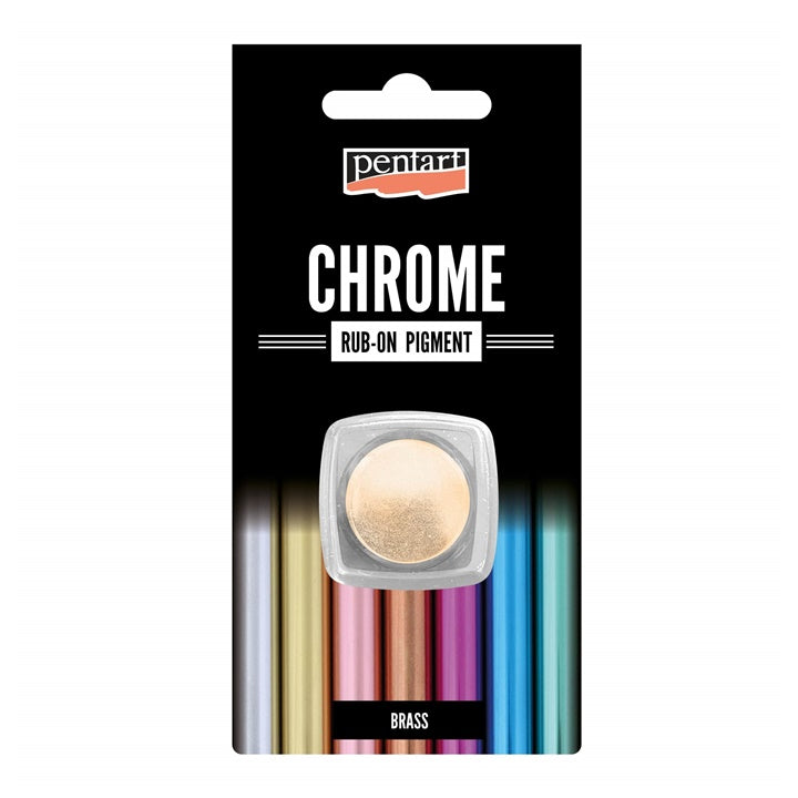 Rub-on chromový prášek Pentart 0.5 g – bronzová