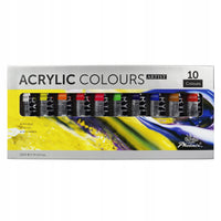 Sada 10 akrylových barev Phoenix Artist 10 x 22 ml