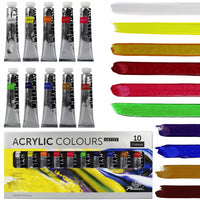 Sada 10 akrylových barev Phoenix Artist 10 x 22 ml