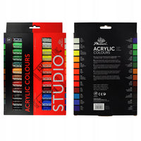 Sada 24 akrylových barev Phoenix 24 x 12 ml