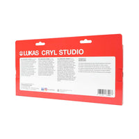 Sada akrylových barev LUKAS Cryl Studio 9 x 100 ml