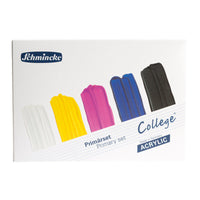 Sada akrylových barev Schmincke College Acrylic – 5 x 75 ml, základní barvy