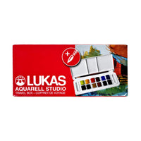 Sada akvarelových barev LUKAS Studio v plastovém boxu - 13-dílná